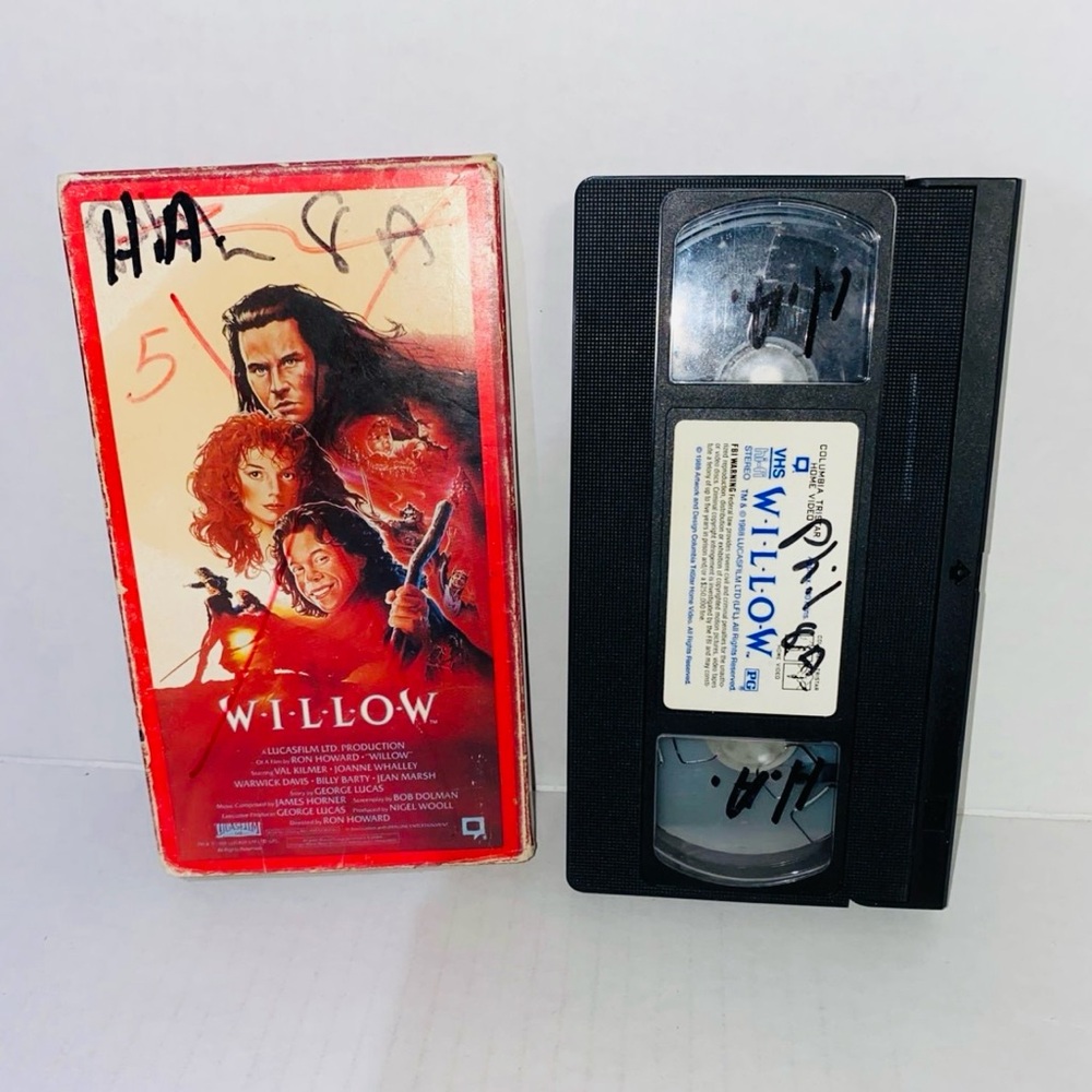 1988 WILLOW VHS Movie Tape